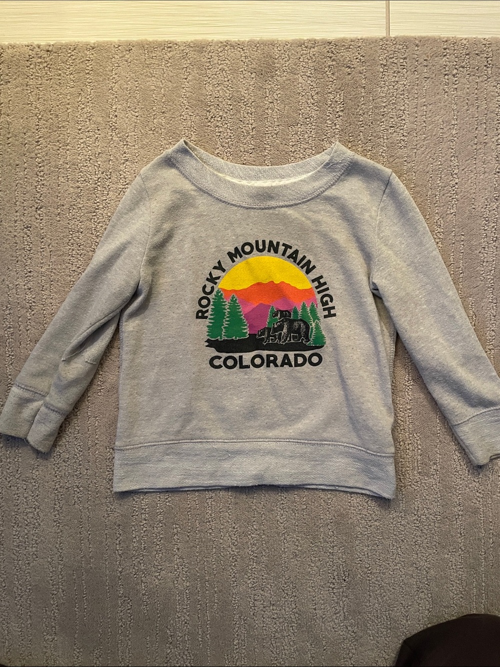 *5 for $20* 3T Rocky Mountain High Colorado Graphic Sweatshirt